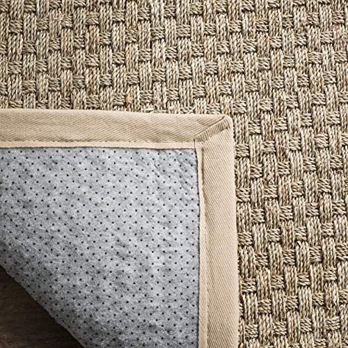 SAFAVIEH 2'6" x 8' Natural Fiber Seagrass Runner Rug – NF114A, Beige & Natural