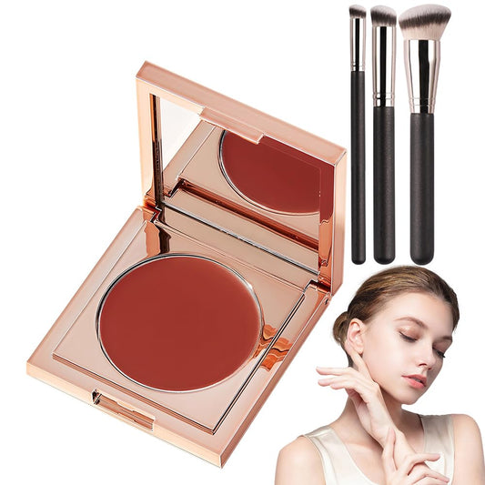 Colored Clay CC Undereye Corrector, 2025 New Under Eye Color Corrector for Dark Circles with Brush,Conceal Hydrating Concealer for Women,Colored Clay CC Undereye Concealer (Red Set A)