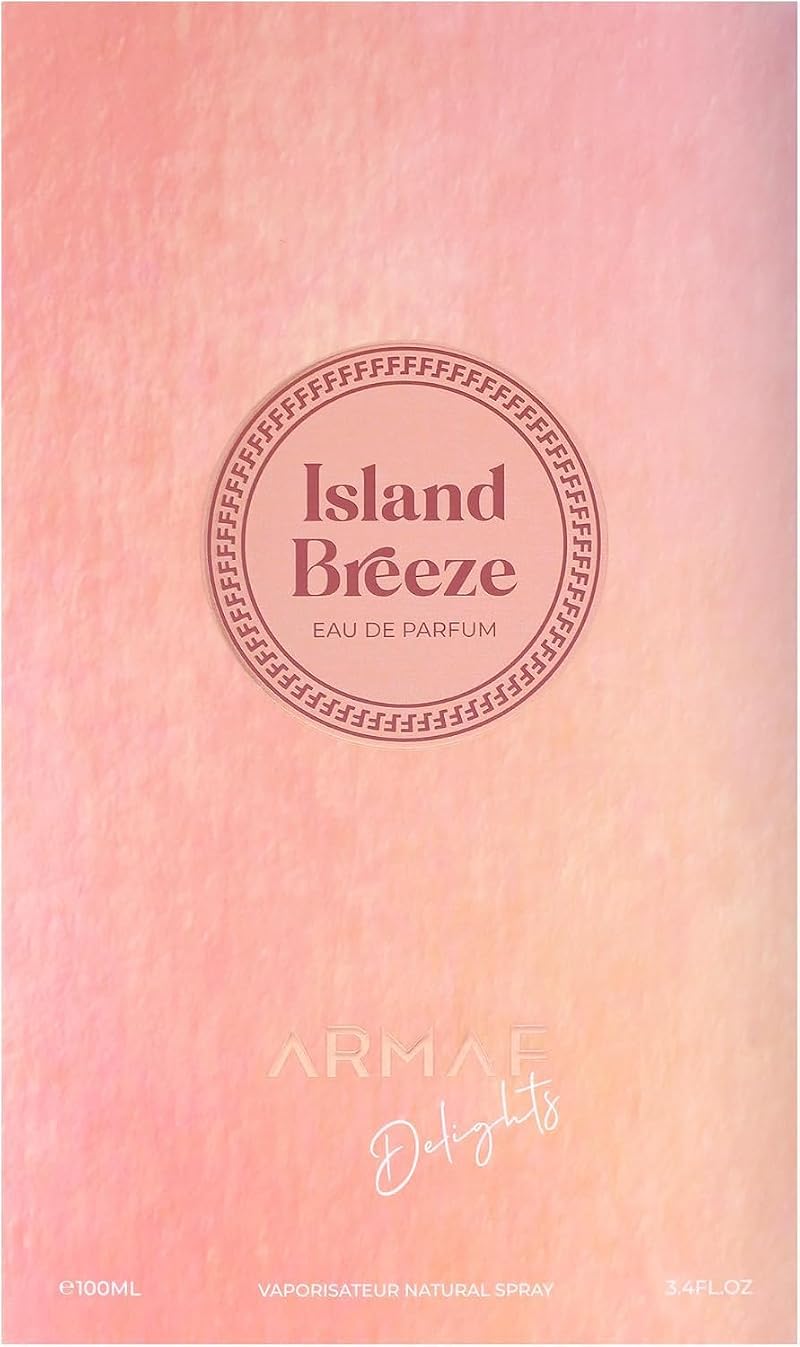 Island Breeze Eau de Parfum for Women – Long-Lasting Fruity Floral Musk 3.4 oz
