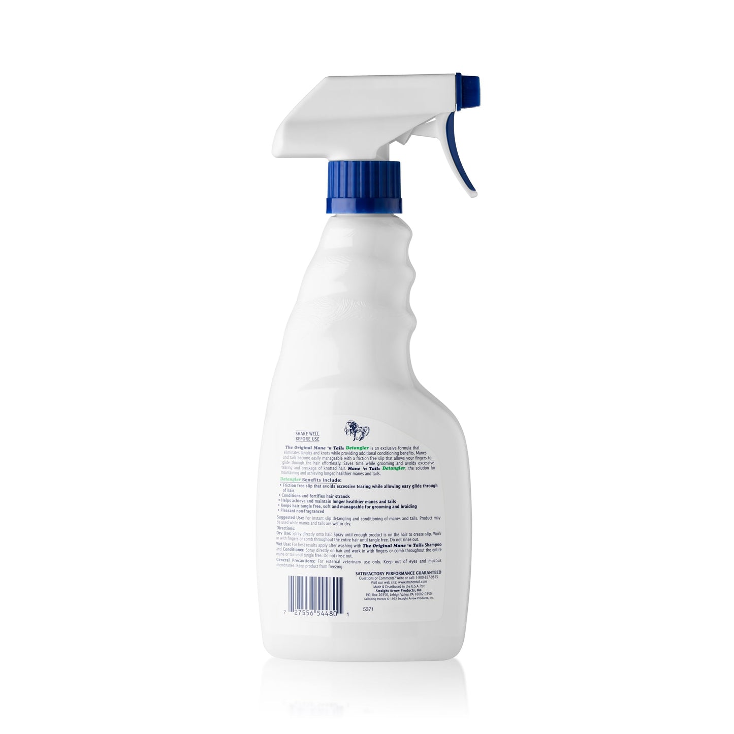 Mane 'n Tail Detangler ElIMINATES TANGLES & KNOTS 16 Ounce Sprayer