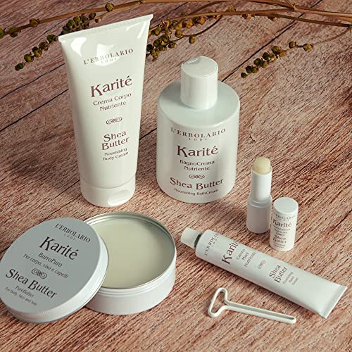 L’Erbolario Shea Butter Nourishing Body Wash - Paraben & Sulfate Free, Sensitive Skin Care, 10.1 oz
