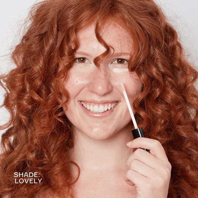 Lovely 0111 How to Be a Redhead Concealer – Lightweight Brightening Cream, Vegan