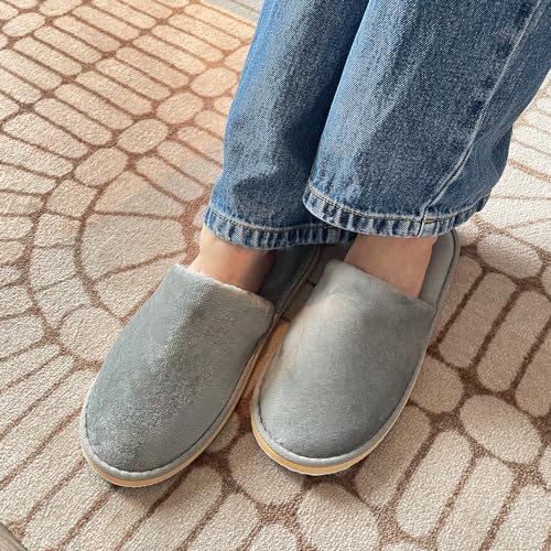 Disposable Spa Slippers 2-6 Pairs Large Grey for Premium Guests