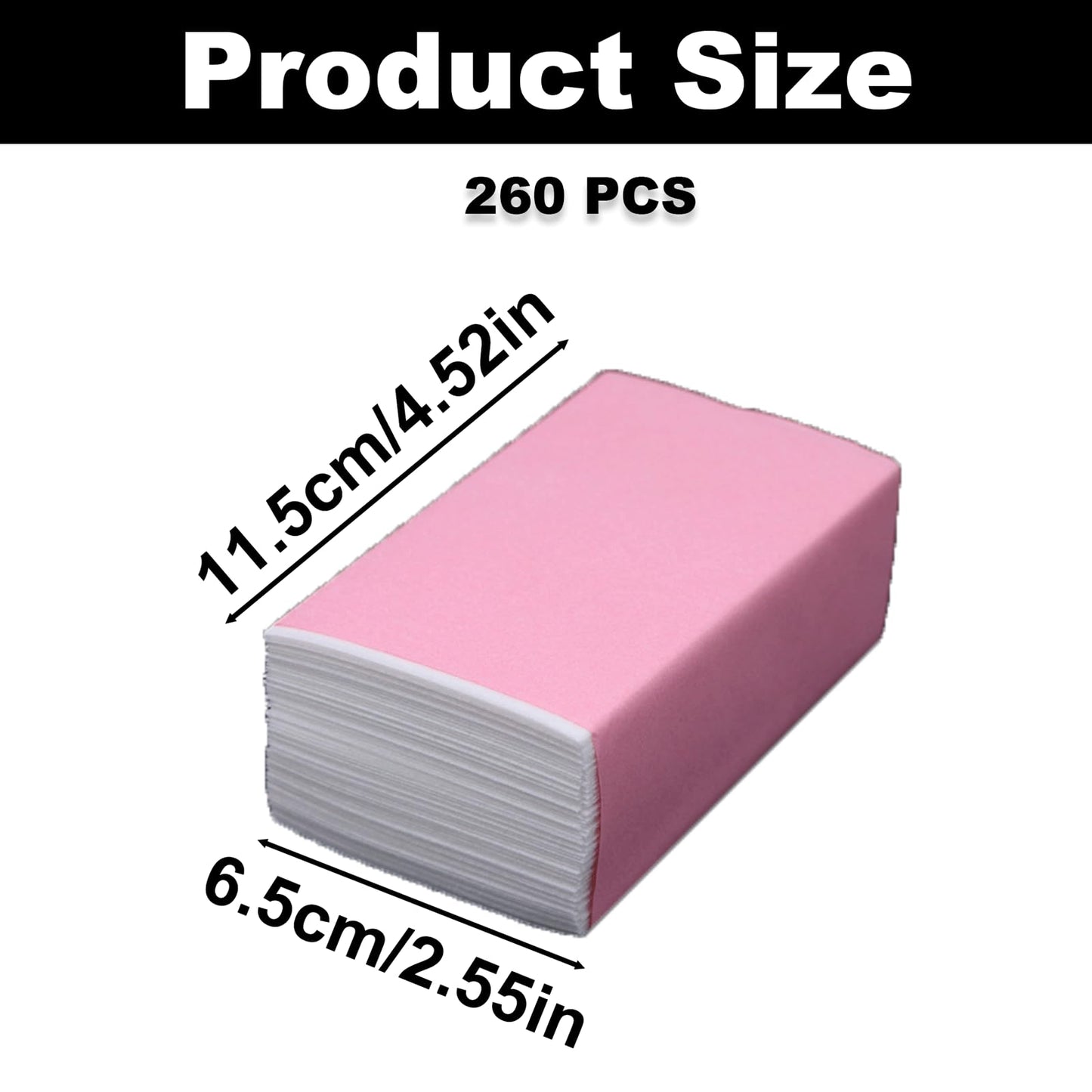 260PCS Perm Papers for Hair, Thickened Wrap Paper for Curls, High-Temperature Resistant Perm End Paper, Curling Tool Hair Styling Accessories for Professional Hair Salon Home