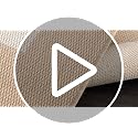 CAMILSON 5' x 7' Beige/White Border Outdoor Rug - Waterproof, UV-Resistant Indoor/Outdoor Patio & Porch Carpet