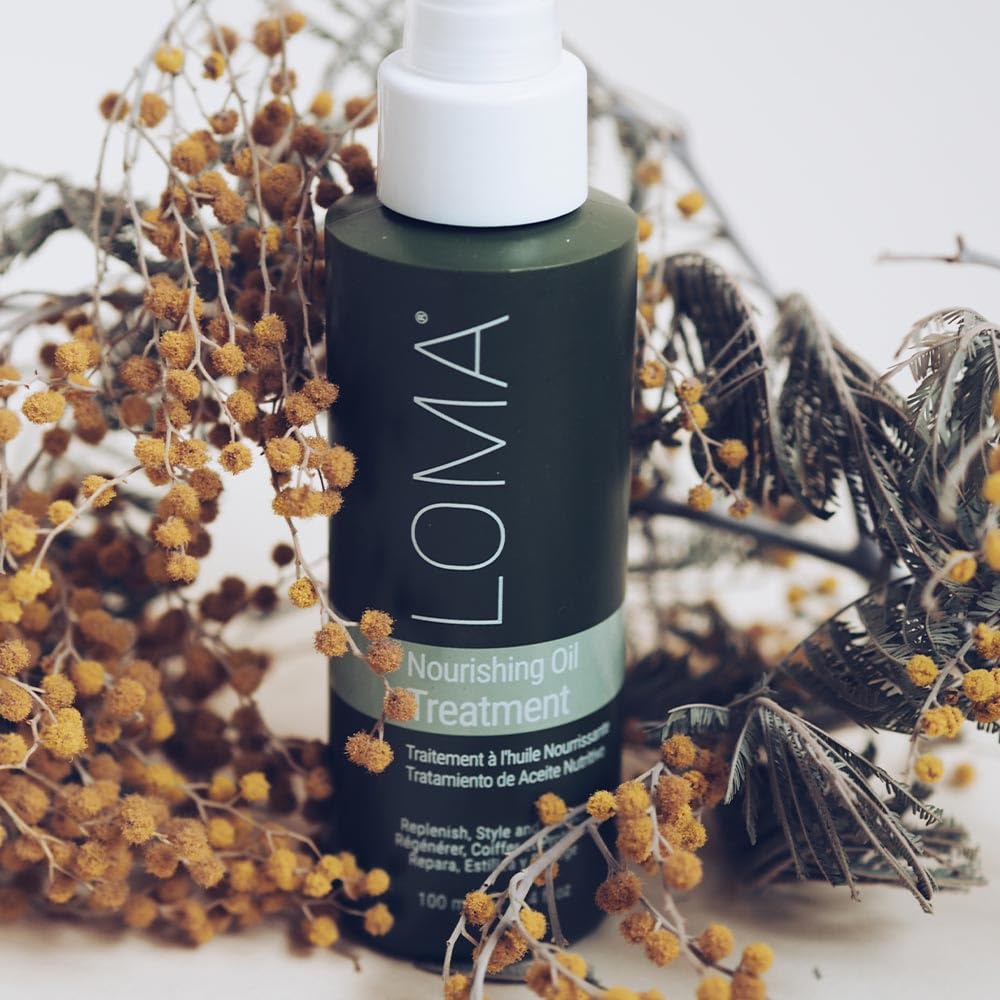 Loma Hair Care Nourishing Oil Treatment, 3.4 Fl Oz