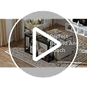 Console Table 47.2 Inches Black - Versatile Entryway & Living Room Accent