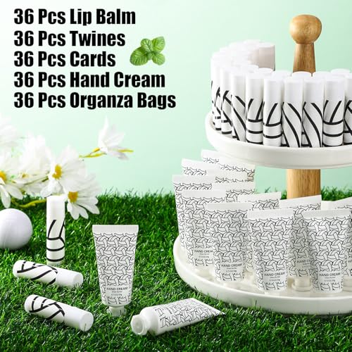 Volleyball Lip Balm & Hand Cream Set - Black & White Variation of THIS Listing