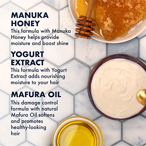 SheaMoisture Hydrate & Repair Conditioner for Damaged Hair Manuka Honey & Yogurt Shea Butter 13 oz (Pack of 2)