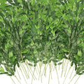 WONICE 40-Pack Artificial Italian Ruscus Greenery Stems - 70cm Faux Garlands for Weddings & Home Décor