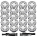 20PCS Pitbull Shaver Replacement Blade for Skull Shaver Replacement Heads, Skull Shaver Replacement Blades for Pitbull Gold Replacement Blades, Pitbull Skull Shaver Replacement Blade, Bald Man Gifts