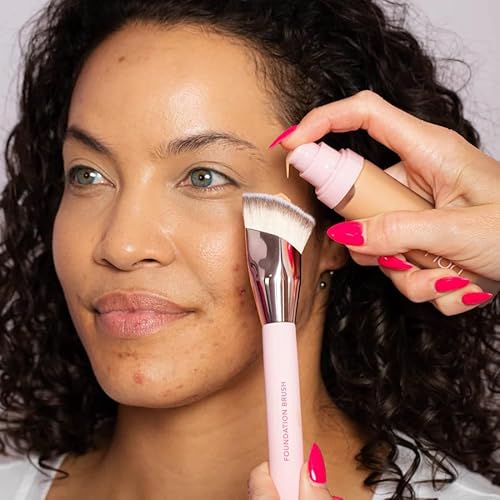 T.C.E. Super Coverage Serum Full Coverage Foundation Makeup for Mature Skin ? Hydrating Formula w/Peptides ? Full Coverage Makeup ? Clean, Vegan, Cruelty-Free - 60 Day Supply - (Tan/Deep)