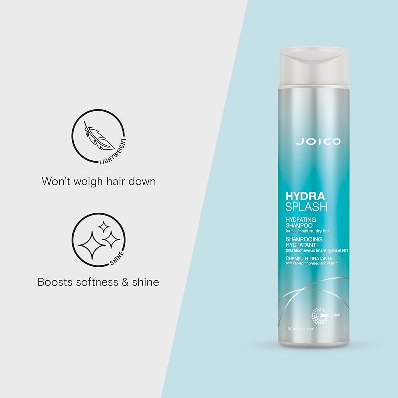 Joico Hydrasplash Hydrating Set – Shampoo, Conditioner & Treatment for Fine Hair