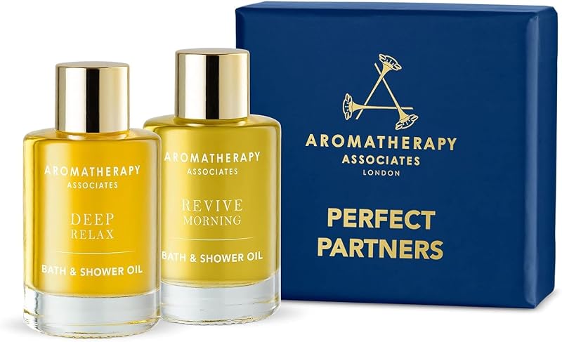Perfect Partners Gift Set - 2 Pack Bath & Shower Oils (Travel Size) by Aromatherapy Associates
