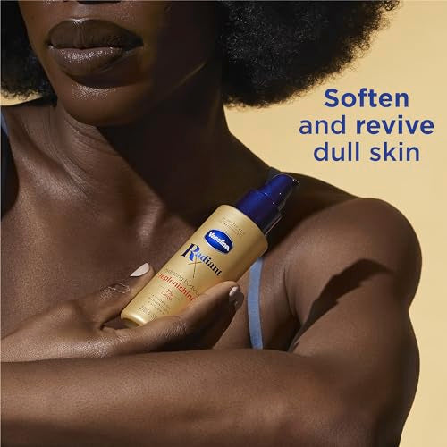 Vaseline Radiant X Skin Care Set -Even Tone Nourishing Body Lotion with 1% Niacinamide &Hydrating Body Oil with One Percent Lipids +Deep Nourishment Hand Butter with 100% Pure Shea Butter(3 Piece Set)