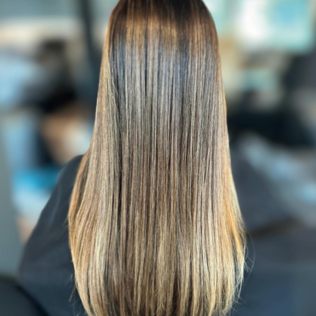 HED Pure Keratin Smoothing Treatment for Hair Care and Frizz Control, Formaldehyde-Free Vegan Formula, At Home or Salon Use Treatment for Soft Manageable Texture, 32 Fl Oz Bottle