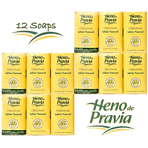 Heno de Pravia Soap Set 12 Bars with Free 4 oz. Pack - Classic Personal Care