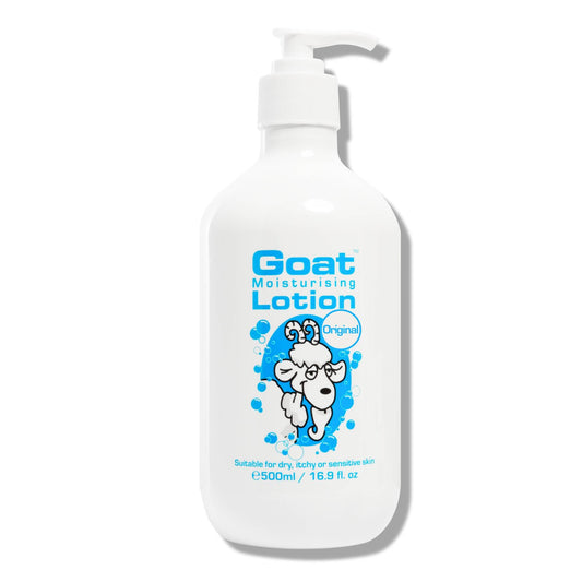 Goat Milk Lotion - Moisturizing - Non Greasy - 17 oz Enriched Milk, Suitable for Dry, Itchy or Sensitive Skin - Made in Australia - Original