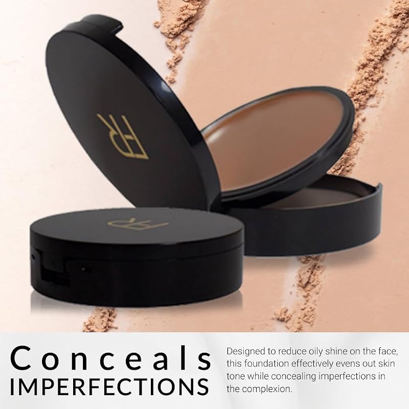 Cream To Powder Foundation by Flori Roberts Russet - Full Coverage, All Day Hydration