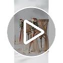 Ling's Moment Sunset Terracotta Pew Decorations for Fall Weddings - 8pcs