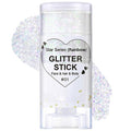 Rainbow Body Glitter,4th of July Outfits for Women Kids Patriotic Accessories,Face Hair Glitter Gel Makeup,USA Flag Holographic Long Lasting Chunky Sequins Glitter Stick,4th of July (Rainbow)