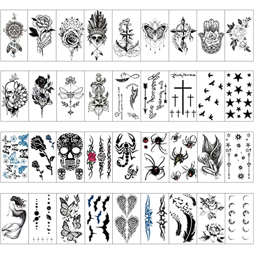 Multisize Indian Daily Use Forehead Bindi Round Dot Tattoo Body Black Velvet Dot Bindi Tattoo Stickers Adhesive Body Bindi Forehead Stickers face Jewelry Indian Daily Use for Women (6 mm)