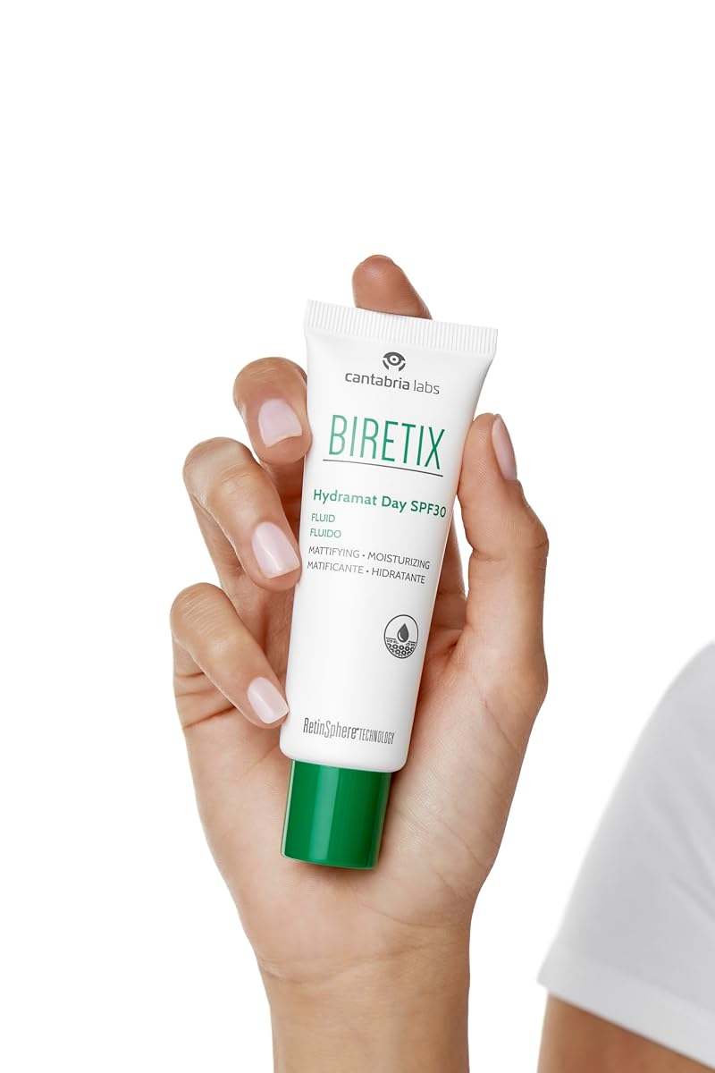 Biretix Hydramat Day SPF30 Fluid 50ml – Oil-Free Hydrating Matte Skin