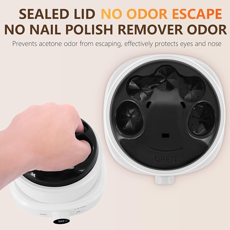Electric Nail Soaking Bowl with Precise Temperature Control 86–140°F | NB3