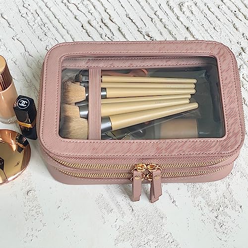 JAZD Women's Clear Cosmetic Bag