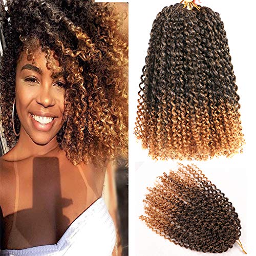 8 Bundles 10 Inch Short Passion Twist Crochet Hair for Black Women - 1B/27# Variation of THIS listing