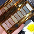 Green Eyeshadow Palette 9 Colos, Highly Pigmented Matte Shimmer Glitter Lime Forest Green Eye Shadow Palette for Hazel Eyes, Long Lasting Dark Emerald Wicked Makeup for Daily,Festival, Blendable,Vegan