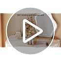 3-Tier Grey Rotating Makeup Organizer with Brush Holder - Upgraded Countertop Storage for Women