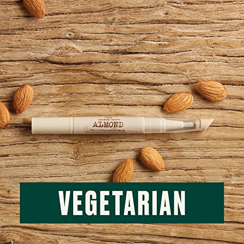 The Body Shop Almond Nail & Cuticle Oil ? Two-in-One Pen Conditions Nails & Softens Cuticles ? 0.06 oz