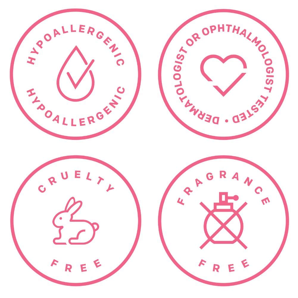 Almay Eye Makeup Remover Sticks with Aloe, Oil Free, Hypoallergenic-Fragrance Free, Dermatologist & Ophthalmologist Tested, 24 Count (Pack of 1)