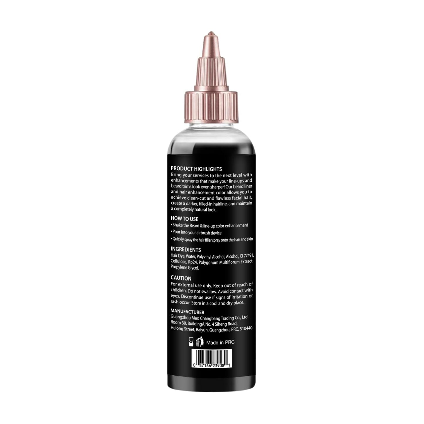 Enhancement Color Hair Enhancer For Beard & Lineup - Water Resistant Hairline Filler Spray Enhancements Barber Spray - Barber Beard Liner For Thicker & Fuller Hairstyling Men's Grooming Products
