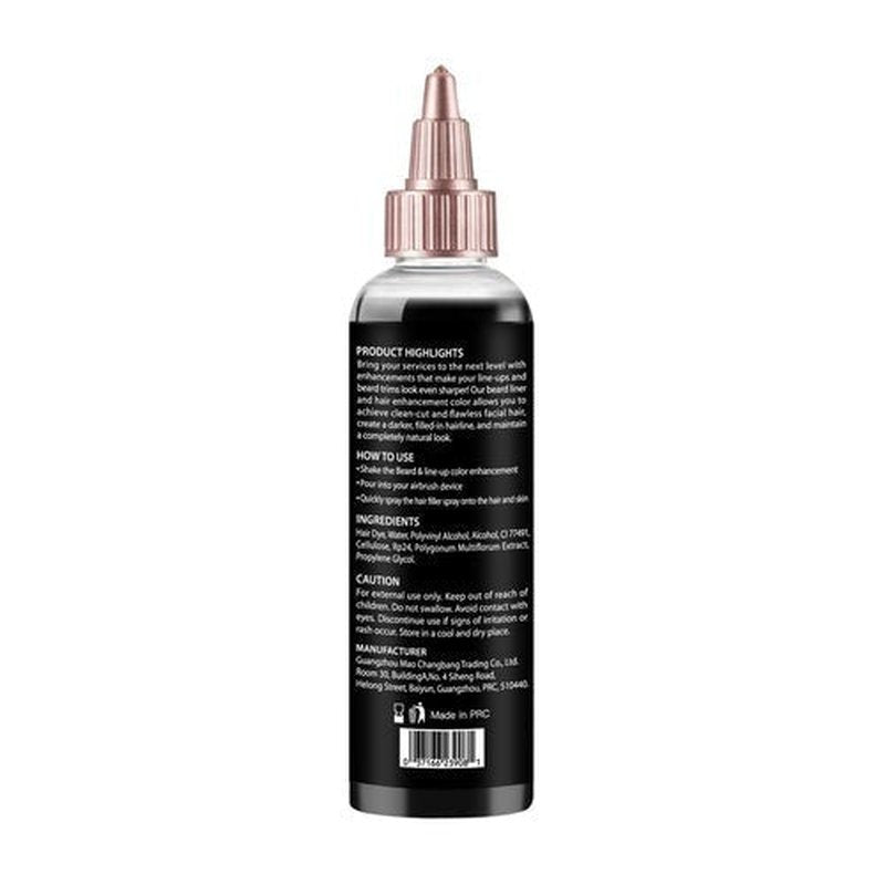 Enhancement Color Hair Enhancer For Beard & Lineup - Water Resistant Hairline Filler Spray Enhancements Barber Spray - Barber Beard Liner For Thicker & Fuller Hairstyling Men's Grooming Products
