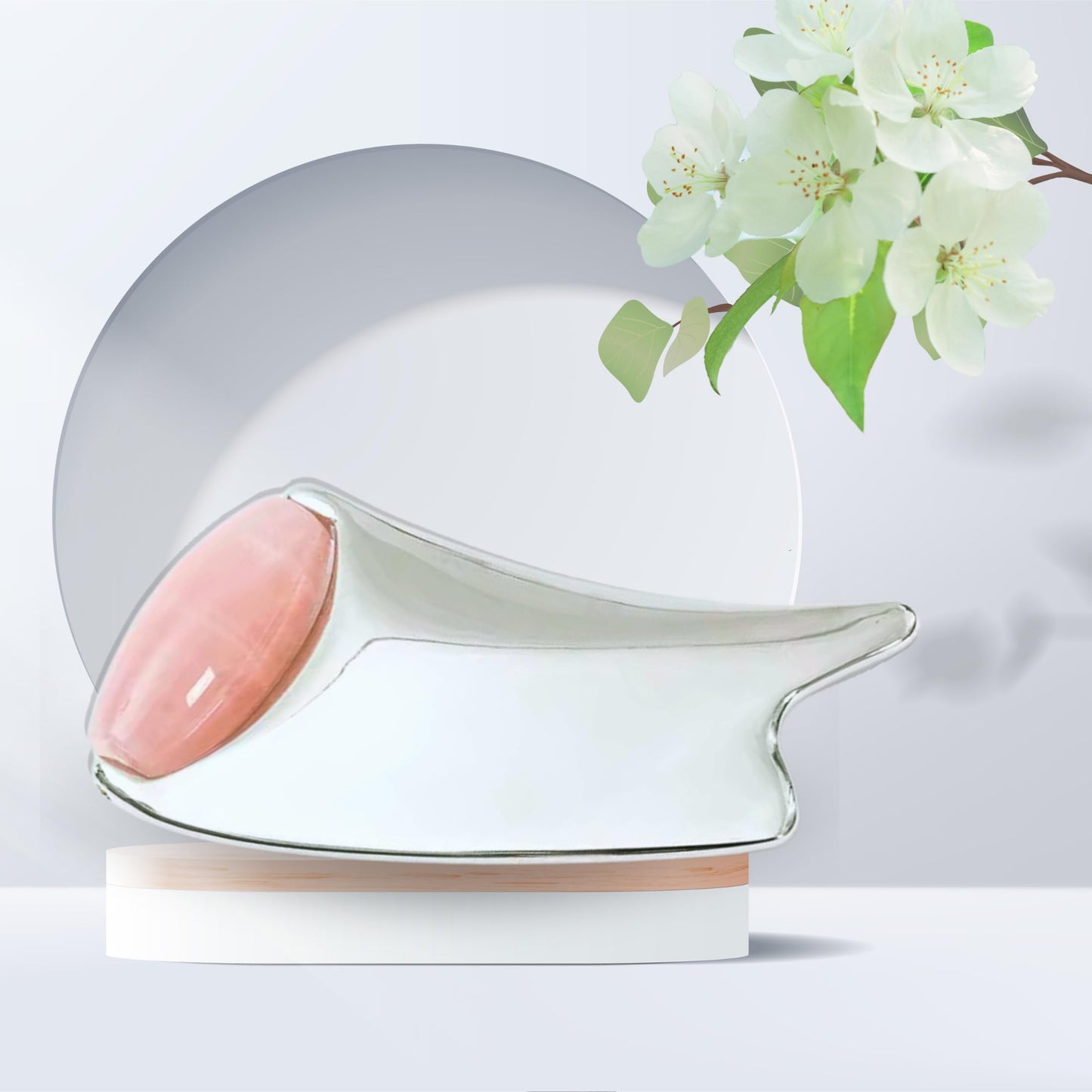 2-in-1 Gua Sha & Jade Roller Face Massager, Anti-Aging Facial Tool for Lifting, Wrinkle Reduction, Skin Rejuvenation, Puffiness Relief, and Glowing Skin – Gua Sha Massage for a Youthful Look