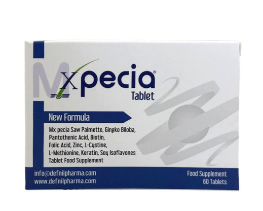 XPECIA FOR MEN ANTI HAIR LOSS DHT BLOCKER NEW HAIR GROWTH FORMULA 60 TABLETS