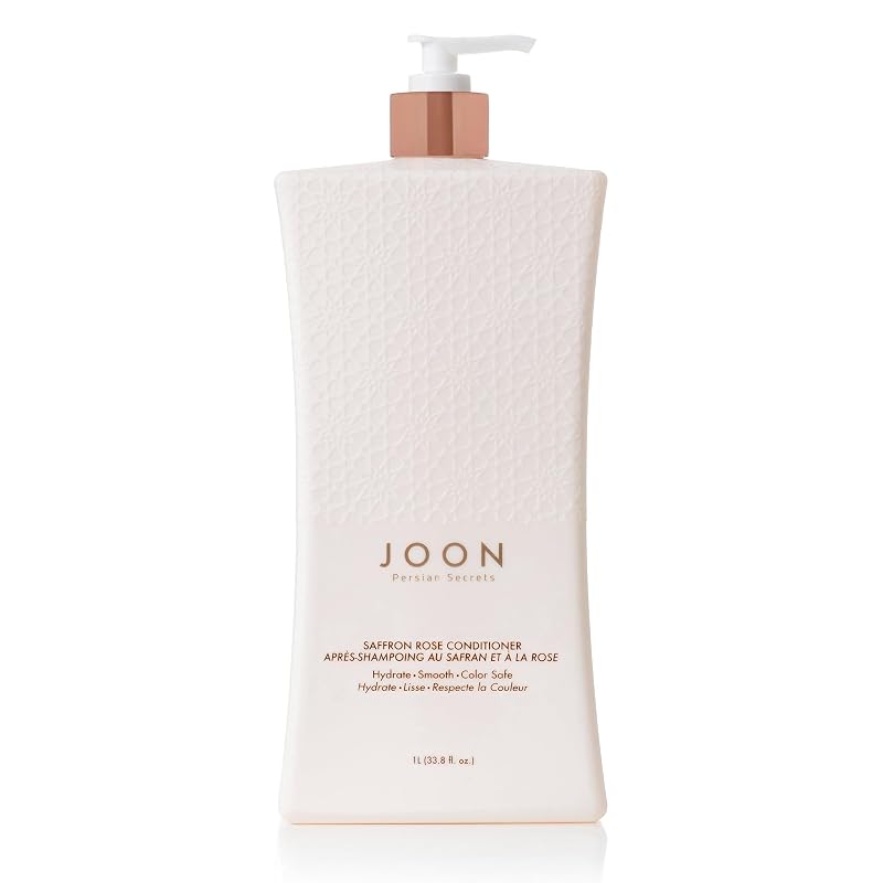 Joon Saffron Rose Conditioner | Pomegranate & Pistachio Oil 33.8 Fl Oz (Pack of 1) - Color Safe