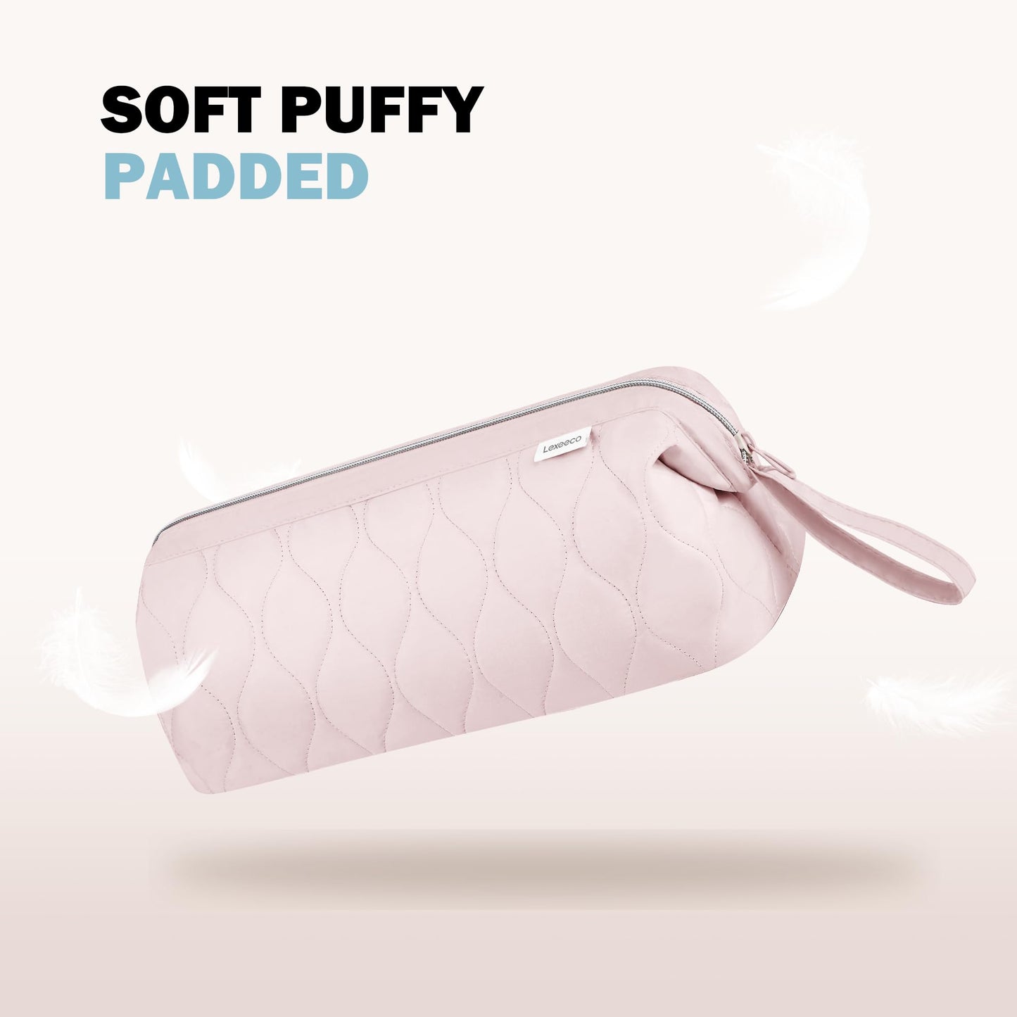 Lexeeco Hair Tools Travel Bag for Shark Flex Fusion Puffer Flexstyle Carring Case Portable Dyson Airwrap Travel Case for Shark Hair Dryer Flat Curing Iron Organizer (Pink)