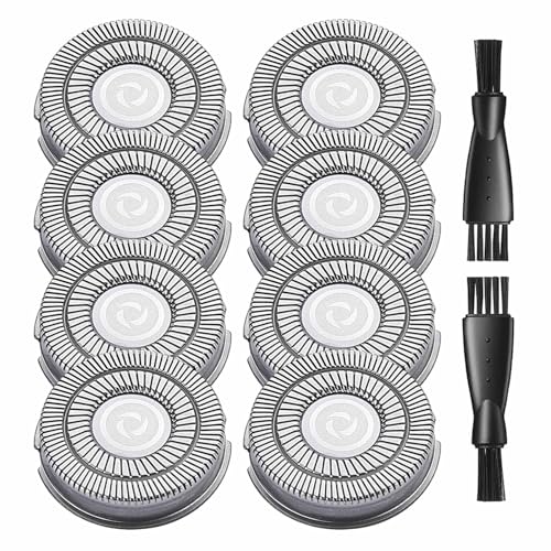 8 Pack Replacement Shaver Blades for Skull Shaver Pitbull Models - Uijino