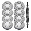 8 Pack Replacement Shaver Blades for Skull Shaver Pitbull Models - Uijino