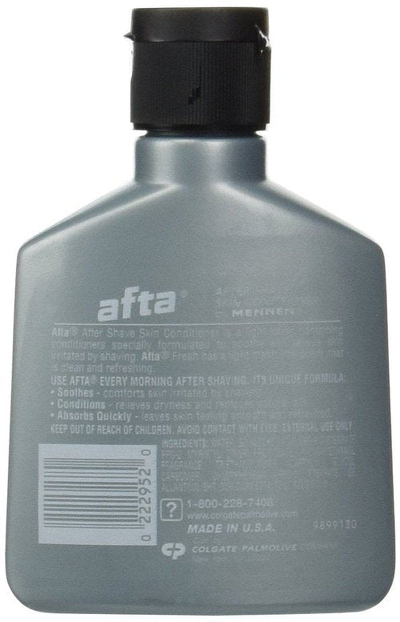 Afta After Shave Skin Conditioner Fresh 3 oz (Pack of 5)