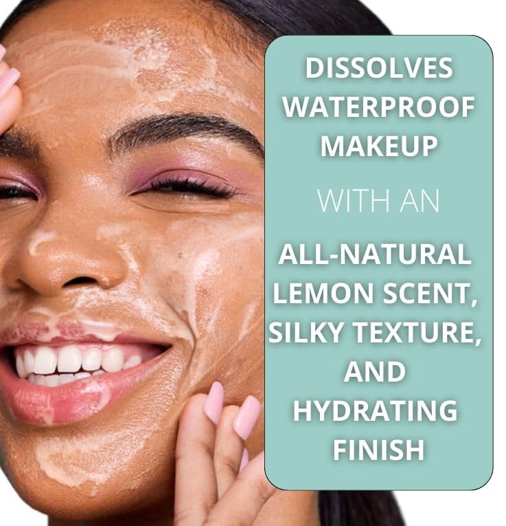 Balaeyon 3.38 fl oz 3-in-1 Cleansing Gel Makeup Remover – Removes Waterproof Mascara