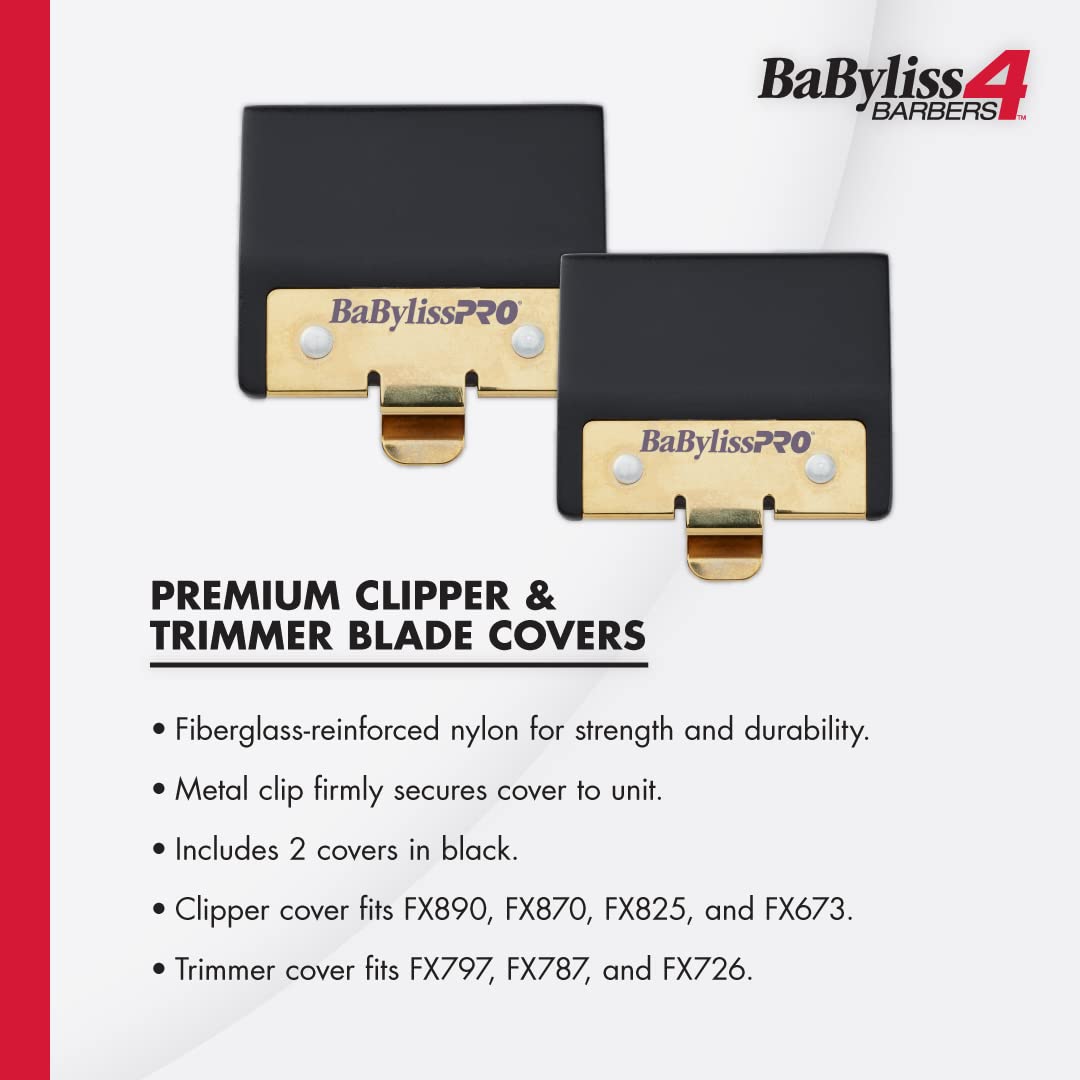 BaBylissPRO Premium Clipper Blade Covers for FX890,FX870, FX825, FX673