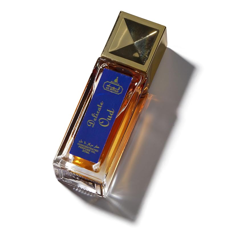 Delicate Oud Perfume Oil Roll-On - Unisex Oriental Woody Scent 20ml by ALRIYAD