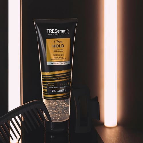TRESemm? Gel Ultra Hold for 24H Frizz Control, with Pro Lock Technology, 9 oz (Pack of 2)