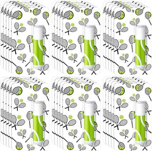 Tennis Lip Balm Set - 35 Pack Moisturizing Lip Balms with Flavors
