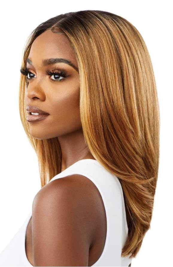 Outre Lace Front Wigs - Melted Hairline Martina 613 Synthetic Wig