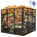 Large Metal Wire Mesh Compost Bin 172 Gallon Outdoor Black 37x37x30 Inches Variation of THIS listing
